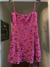 Fashion Nova Camille Sequin Mini Dress-NWT-Size L