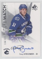 2016-17 SP Authentic Future Watch Auto 336/999 Troy Stecher #191 Auto 0ll