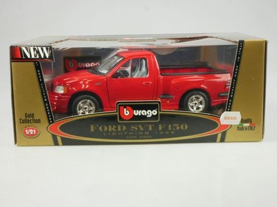 Bburago 1/18 Ford SVT F150 Lightning red 1999 - diecast 3305 Box 134651