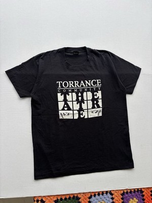Vintage 90s 80s Torrance Community Theater Shirt Sz XL Made in USA Single Stitch