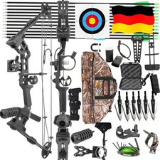 Compoundbogen Pfeile Set 20-70lbs Erwachsene ...