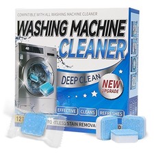 24 PCS Washing Machine Cleaner Tablets Descaler Front Top Load HE Wash Tool