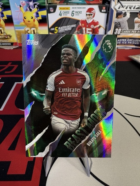 Topps Premier League 2026-27 Bukayo Saka Arsenal Beast Mode Insert #BM 2