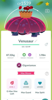 #ad #ad Pokémon Go Shiny Gigantamax Venusaur Mini PTC $2.90