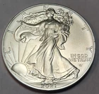 2021 American Silver Eagle, 1 Ozt .999 Fine Silver, CH-21CA5