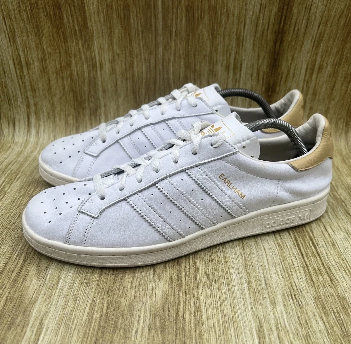 adidas gazelle silver green womens adidas Originals Earlham Men's Shoes Hazy Beige/Off-White/Gold : 12 D