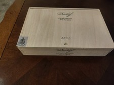 Davidoff Anniversario No3 Tubos Empty Wooden Cigar Box 
