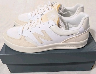 New Balance CT300 v3 Court Sneaker Men's 8 Women's 9.5 White Beige CT300SS3 NIB