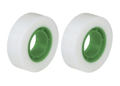 2 x Klebefilm Klebeband matt unsichtbar 19mm x 33m Q-Connect KF02164