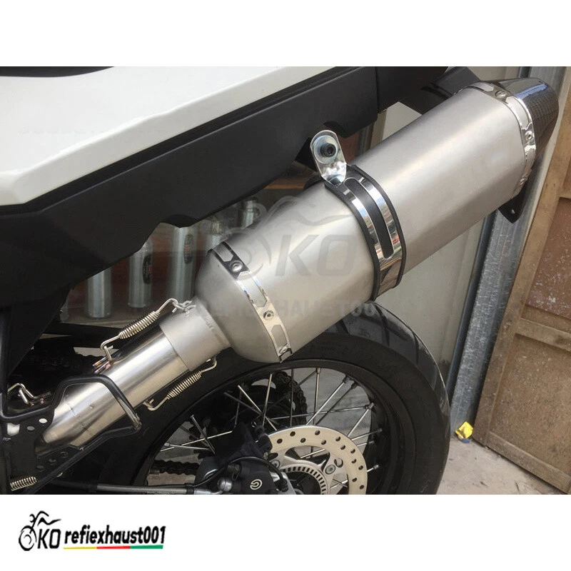 Tubo medio para BMW F650GS F700GS F800GS sistema de escape conexión tubo medio deslizamiento 51 mm Foto 4 de 4