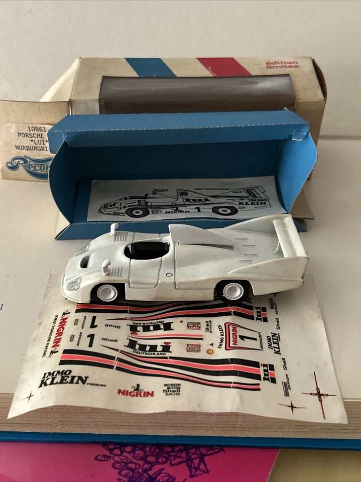 Solido Record 10861 Porsche 936 ‘LUI’ Nurburgring 81 Scala 1/43 Vintage - Immagine 4 di 4