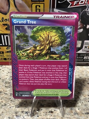 136 142 pokemon card Pokemon TCG - Grand Tree - 136/142 Stellar Crown - ACE SPEC Holo Rare
