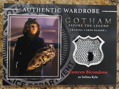 2016 Cryptozoic Gotham Season 1 Camren Bicondova Selina Wardrobe Card M15