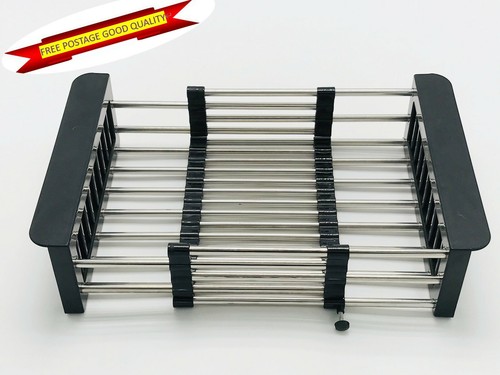 S.S. Sink Drainer,Dish drying rack,Kitchen Storage,Racks & Holders,Gray,Black - Picture 8 of 10