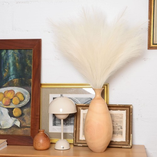 "Hierba de pampas sintética Qubitful, 9 piezas pompas florales falsas esponjosas de 37""/3,1 pies de altura,... - Imagen 5 de 7