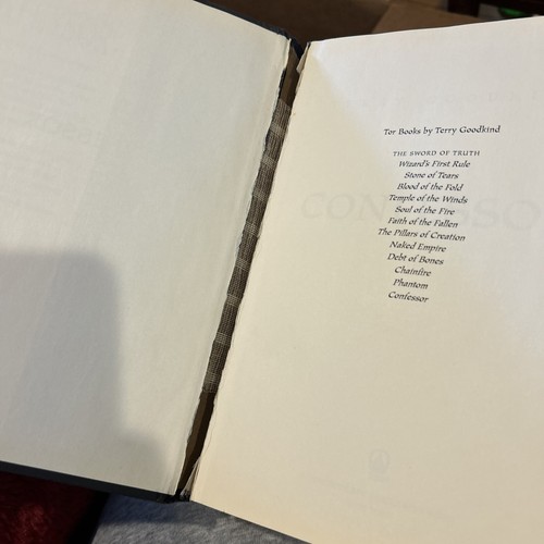 TERRY GOODKIND SWORD OF TRUTH Series HCDJ Books 2 4 6 7 8 10 11 12 First Edition - Picture 17 of 18