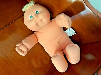 Cabbage Patch doll BOY green eyes Xavier Roberts 1985 Appalachian Artworks VTG