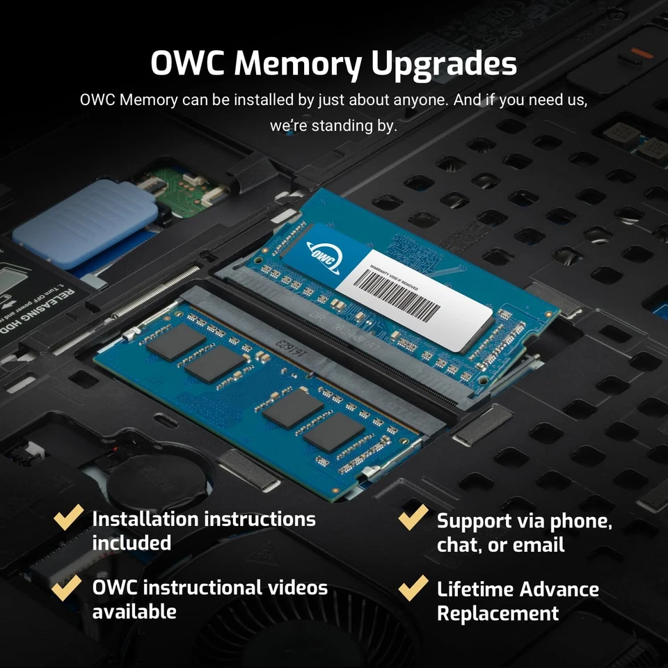 OWC 16GB (4x4GB) PC3-10600 Memory RAM Upgrade for iMac, Mac mini, MacBook Pro - Image 4 of 4