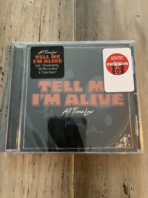 All Time Low - Tell Me I'm Alive (Target Exclusive, CD) (Alternate Cover) SEALED