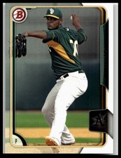2015 Bowman #BP146 Raul Alcantara Oakland Athletics