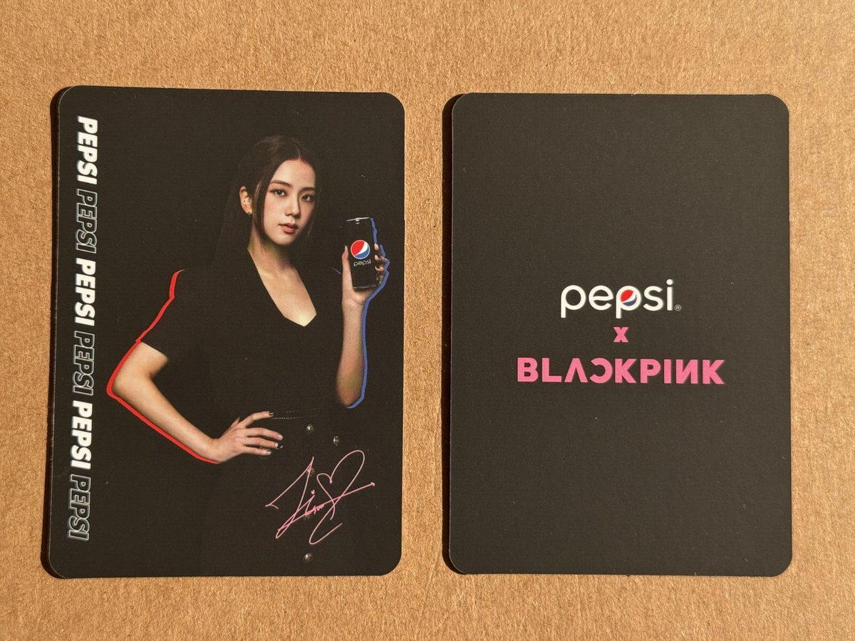 2021 Pepsi X 블랙핑크 BLACKPINK Jisoo ROSE Lisa JENNIE Photo