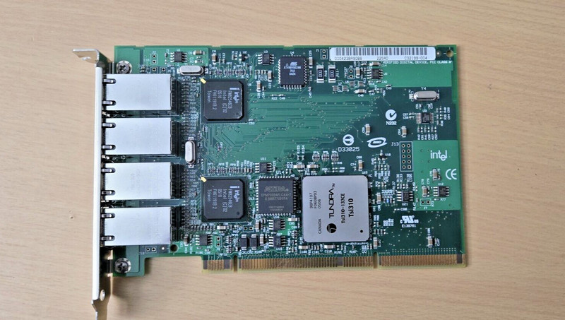INTEL PRO/1000 MT PBC88963-002 / MPC89627-002 QUAD PORT SERVER ADAPTER