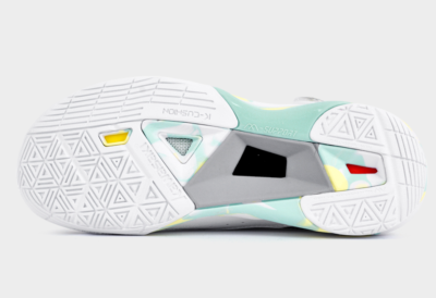 はたの！① Kawasaki Badminton Shoes Unisex Indoor Sportswear Shoes White NWT