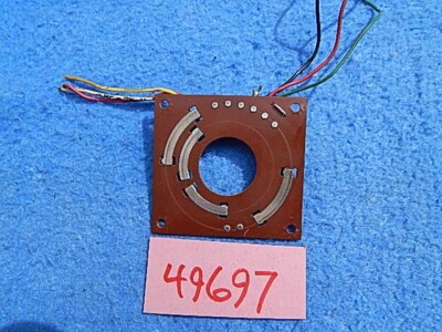 Wurlitzer 1100 1250 1400 1500 1600 Coin Register Contact Plate # 49697