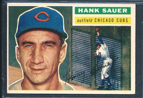 1956 Hank Sauer [Gray Back] #41