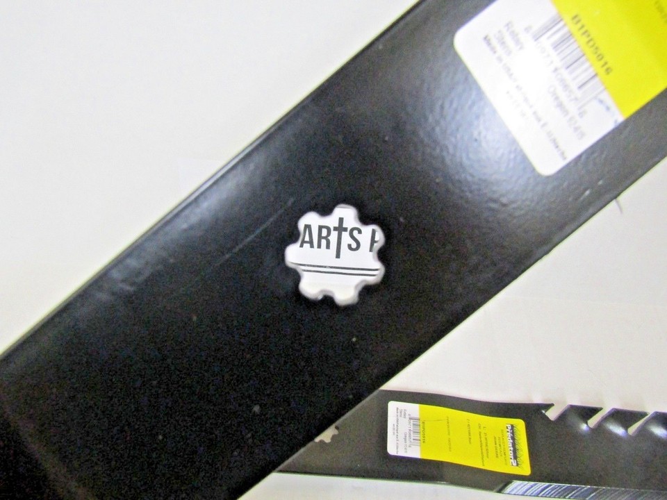 2 USA XHT Predator blades will fit JOHN DEERE 42" E100 E110 E120 E130 E140 eBay