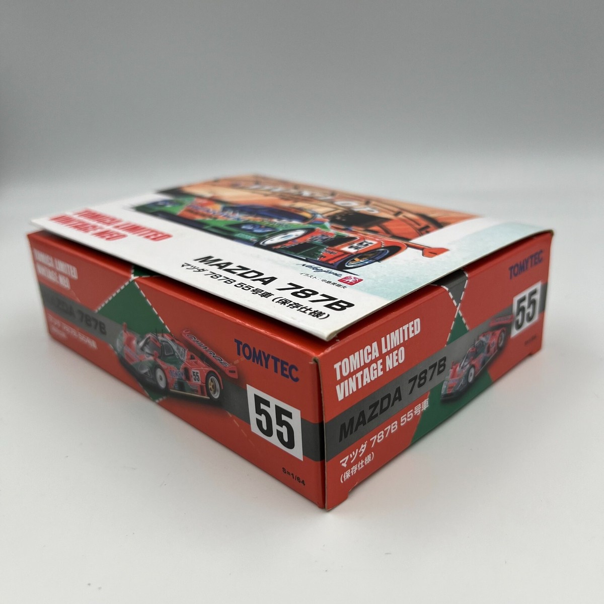 TOMYTEC TOMICA LIMITED VINTAGE NEO MAZDA 787B No. 55
