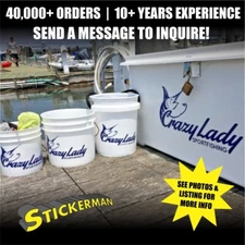 Custom Personalized Vinyl Decal Sticker Car Boat Truck Window Tumbler Flask