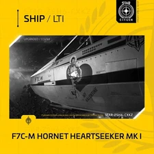 Star Citizen - F7C-M SUPER HORNET HEARTSEEKER MK I - LTI - (Lifetime Insurance)