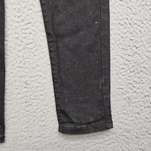 Cat & Jack Leggings Junior Size 14 Black Pull On Stretch Skinny Flat Front - Picture 6 of 12