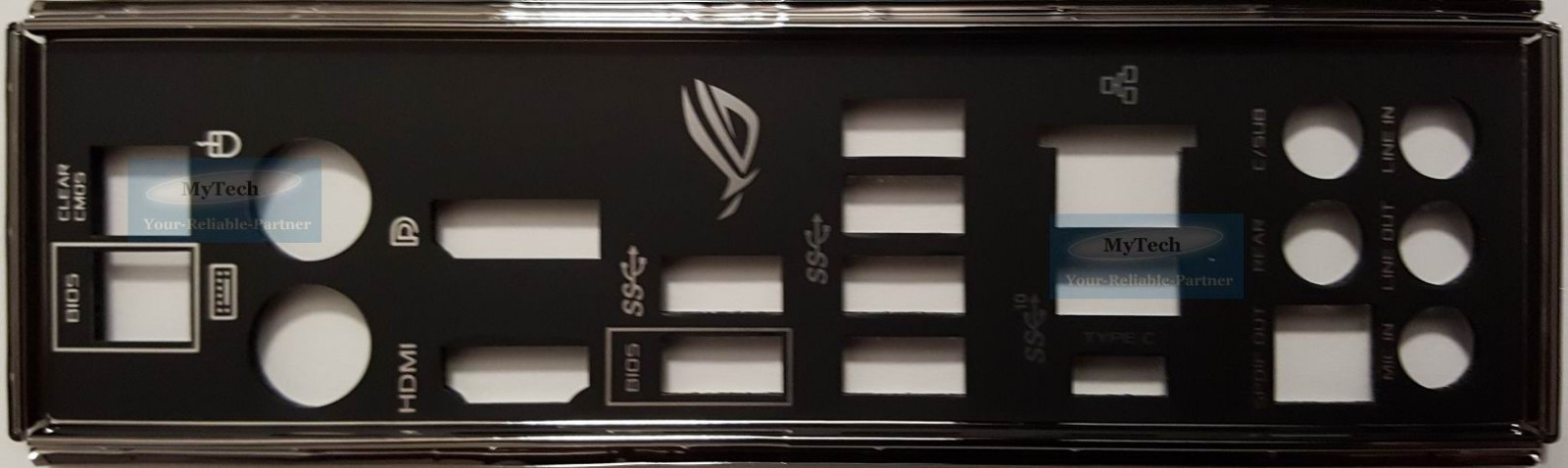 ASUS I/O IO SHIELD BLENDE BRACKET MAXIMUS IX APEX | eBay