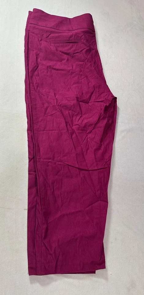 Pantalones para mujer Ashley Stewart color rosa talla 20  Foto 2 de 4