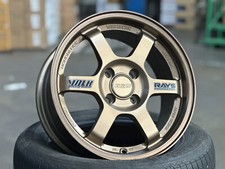 New 15x7j Aow Te37 Bronze Flow Formed 4x100 4 Wheels Honda Toyota Mazda Acura New 15x7j Aow Te37 Bronze Flow Formed 4x100 4 Wheels Honda Toyota Mazda Acura
