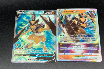 Kleavor V SWSH248 & Kleavor VSTAR SWSH249 Lot Full Art Promo