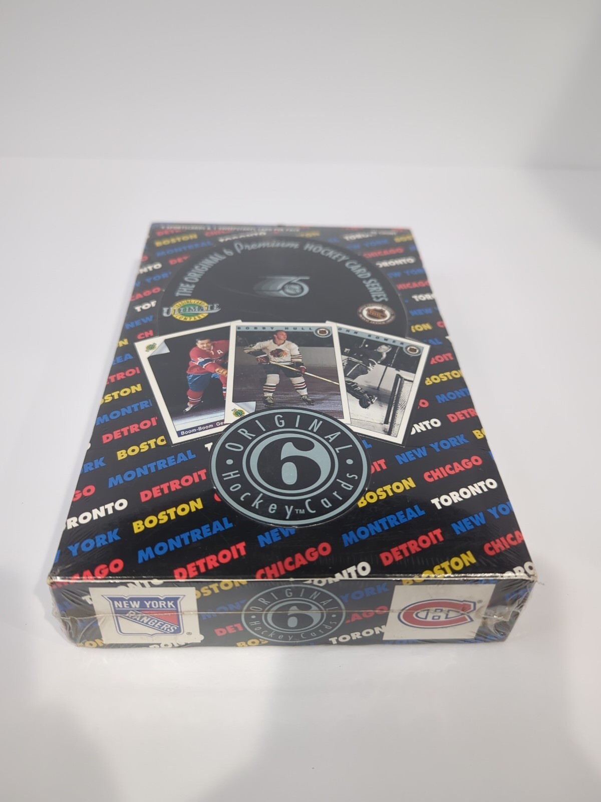 1992 Ultimate Trading Card Co. Original 6 Hockey Card Wax Box Factory