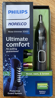Philips Norelco Nose, Ears, and Brows Hair Trimmer 3000 with Lithium Battery