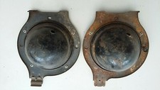 Original 7 inch Lucas steel headlamp bowls Mini Mk.1 MG Rover Austin Morris