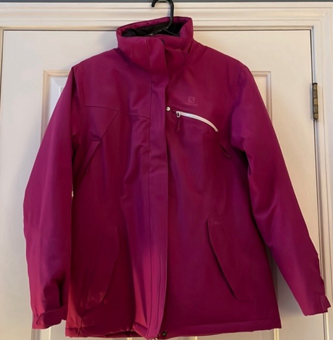 Giacca da sci donna Salomon taglia L full zip