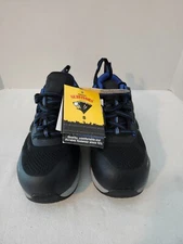 Herman Survivors Cassle Womens Size 8 Work Shoes Black Composite Toe Sneakers