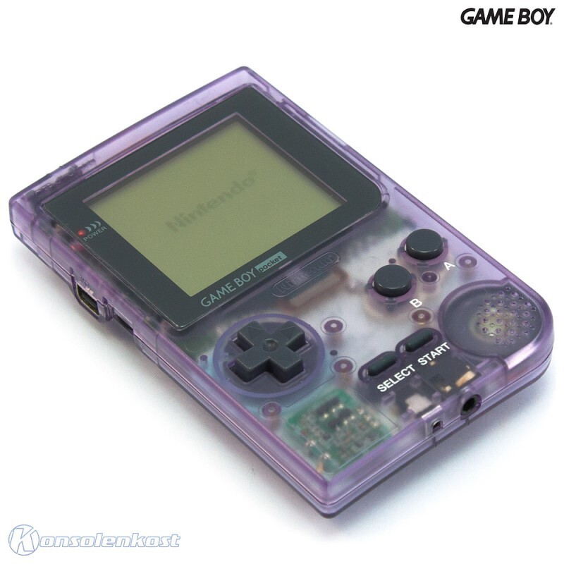 Nintendo GameBoy Pocket Console #Atomic Purple
