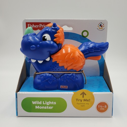 Fisher Price Wild Lights Monster Linterna Nueva Linterna Sonido Juguete | eBay