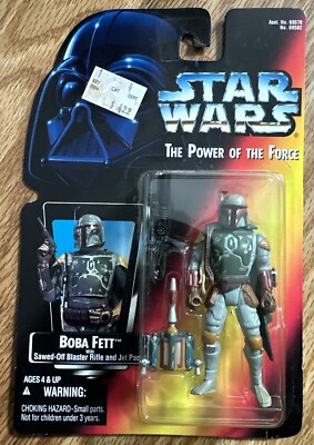 Star Wars Boba Fett w/Sawed-Off Blaster Rifle Action Figure-NEW