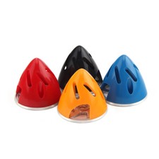 1pc 2"/50.80mm Hollow Plastic Prop Spinner w/ Aluminum Plate For RC Aircraft