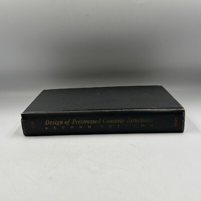 Vintage 1967 Design of Prestressed Concrete Structures by  T. Y. Lin 2nd Edition