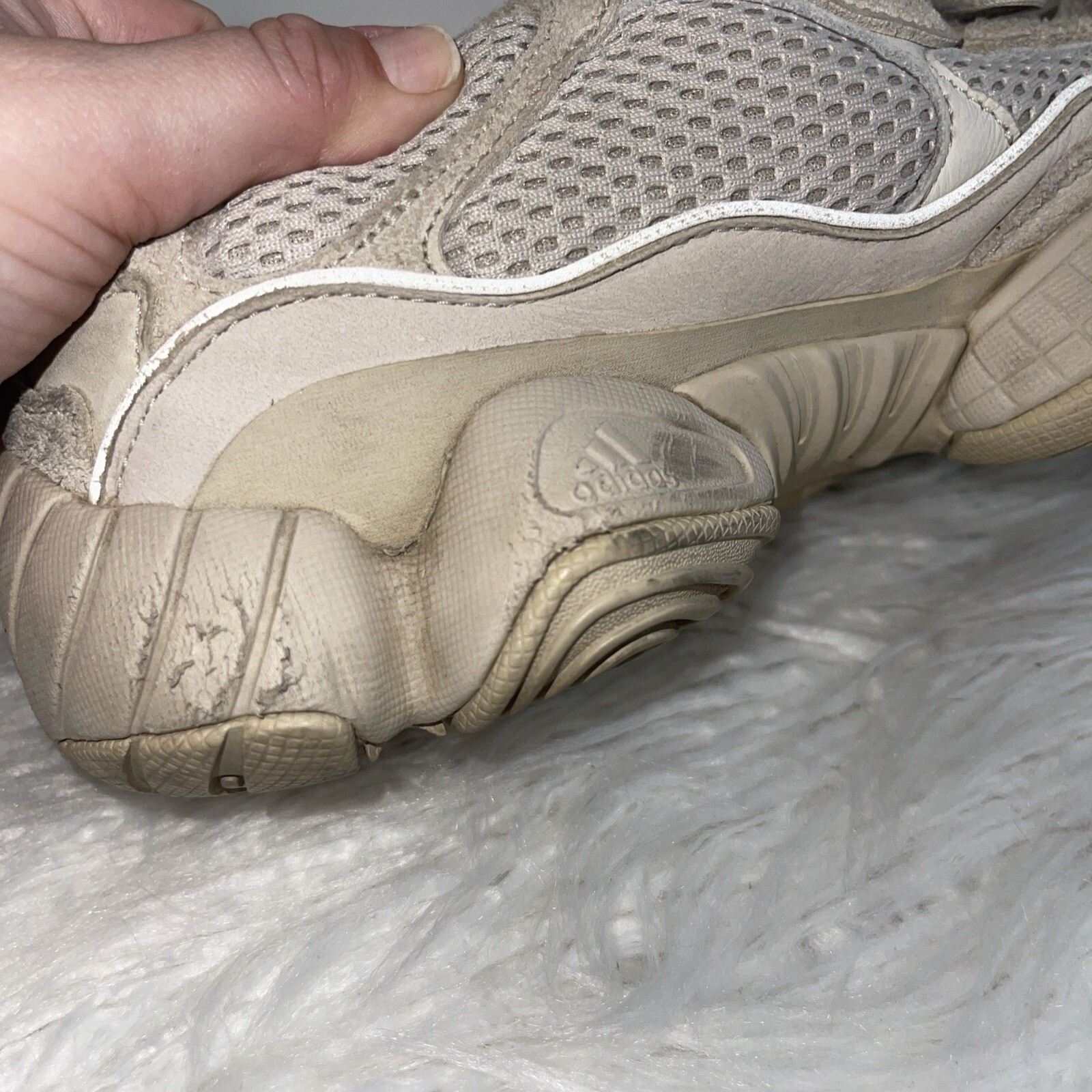 Size 7 Adidas Yeezy Ortholite 500 Blush Kanye West Ye NO BOX thumbnail 10