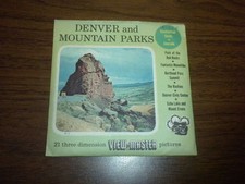 DENVER MOUNTAIN PARKS COLORADO 53,237,246 Viewmaster 3 reels PACKET SET sealed
